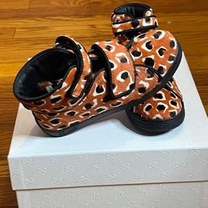 Gucci G Pony girls kids shoes